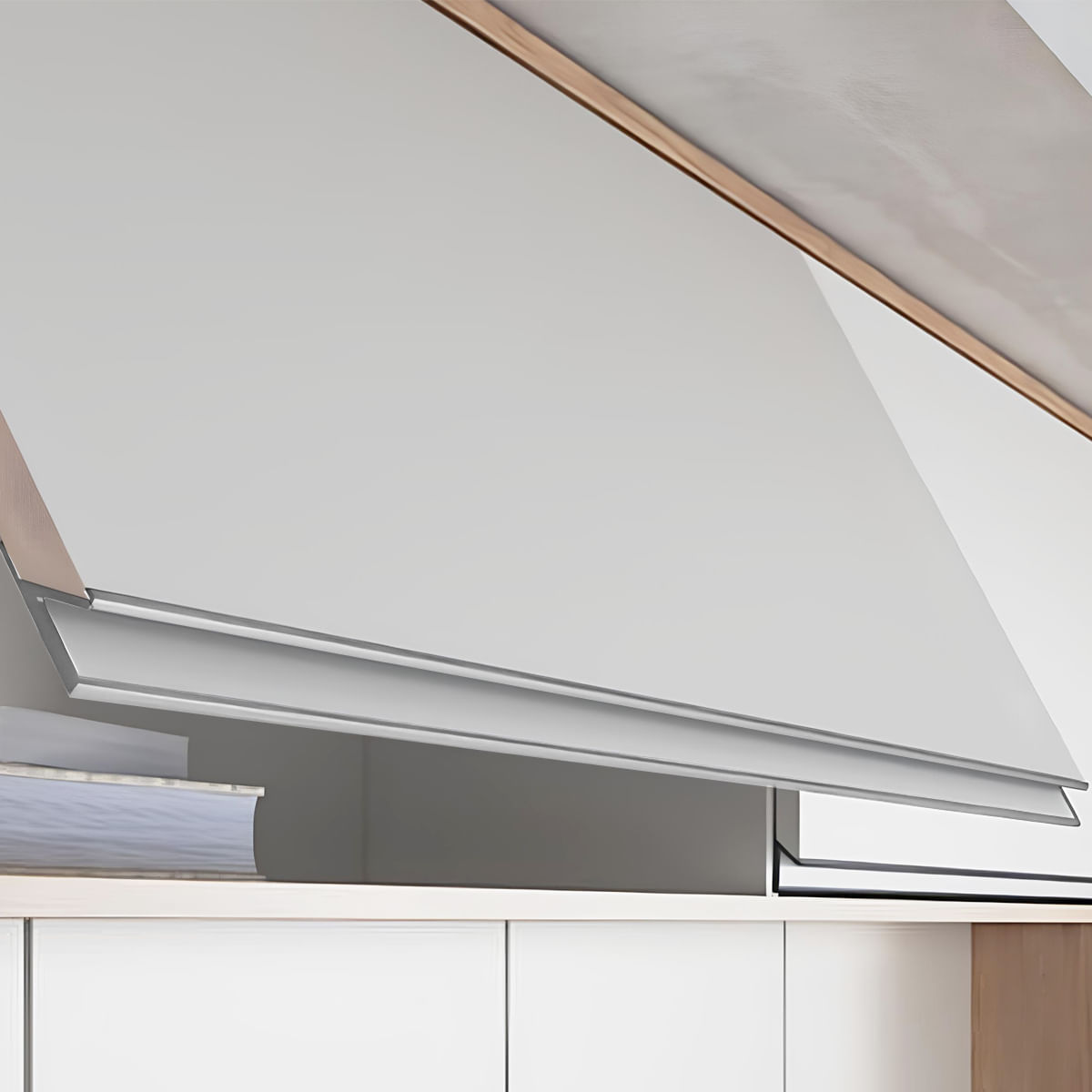 Puxador Perfil Rm-214 3 Metros Para 18mm Supra Natural Rometal